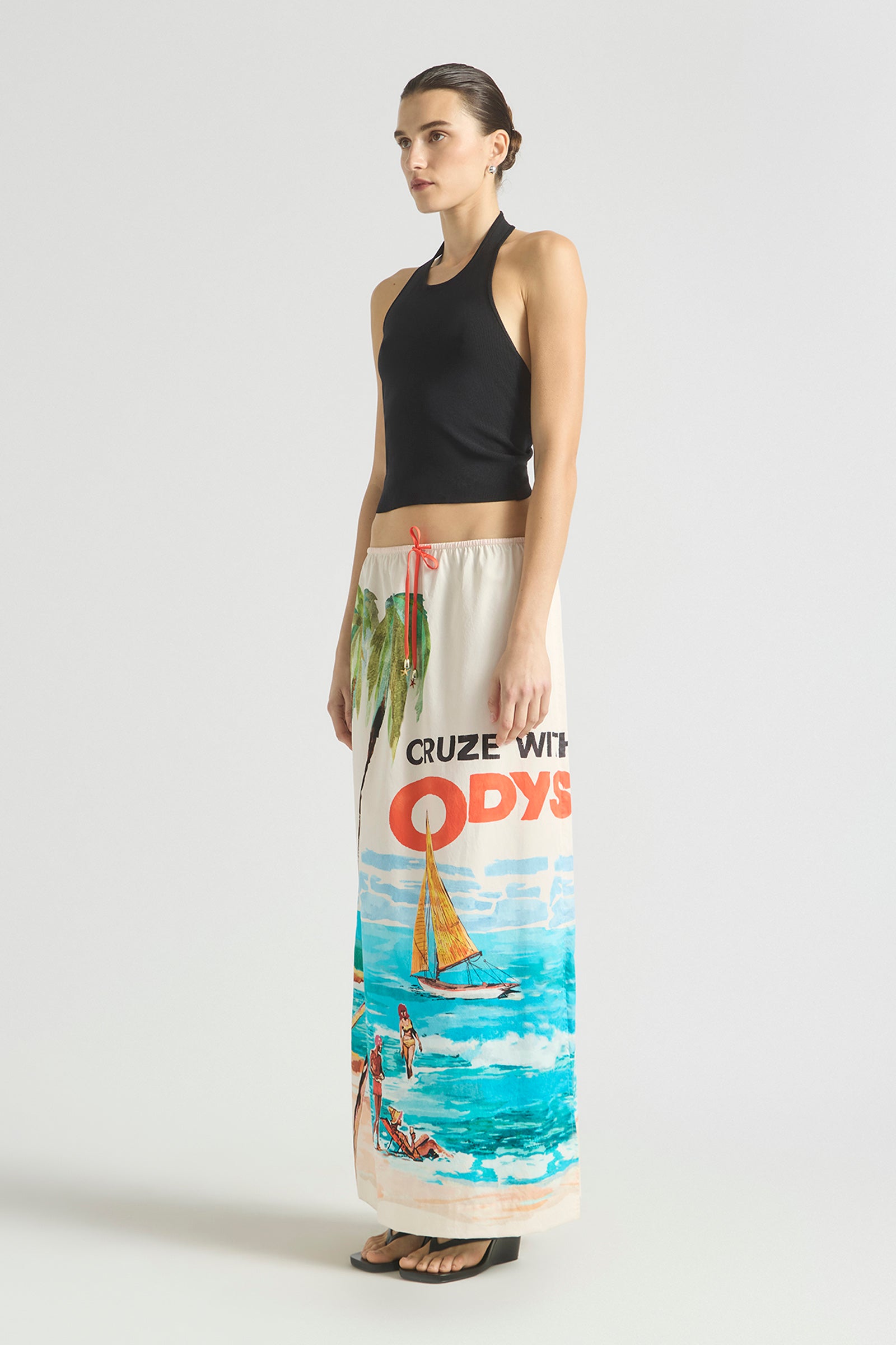 CRUZE WAIST TIE SKIRT