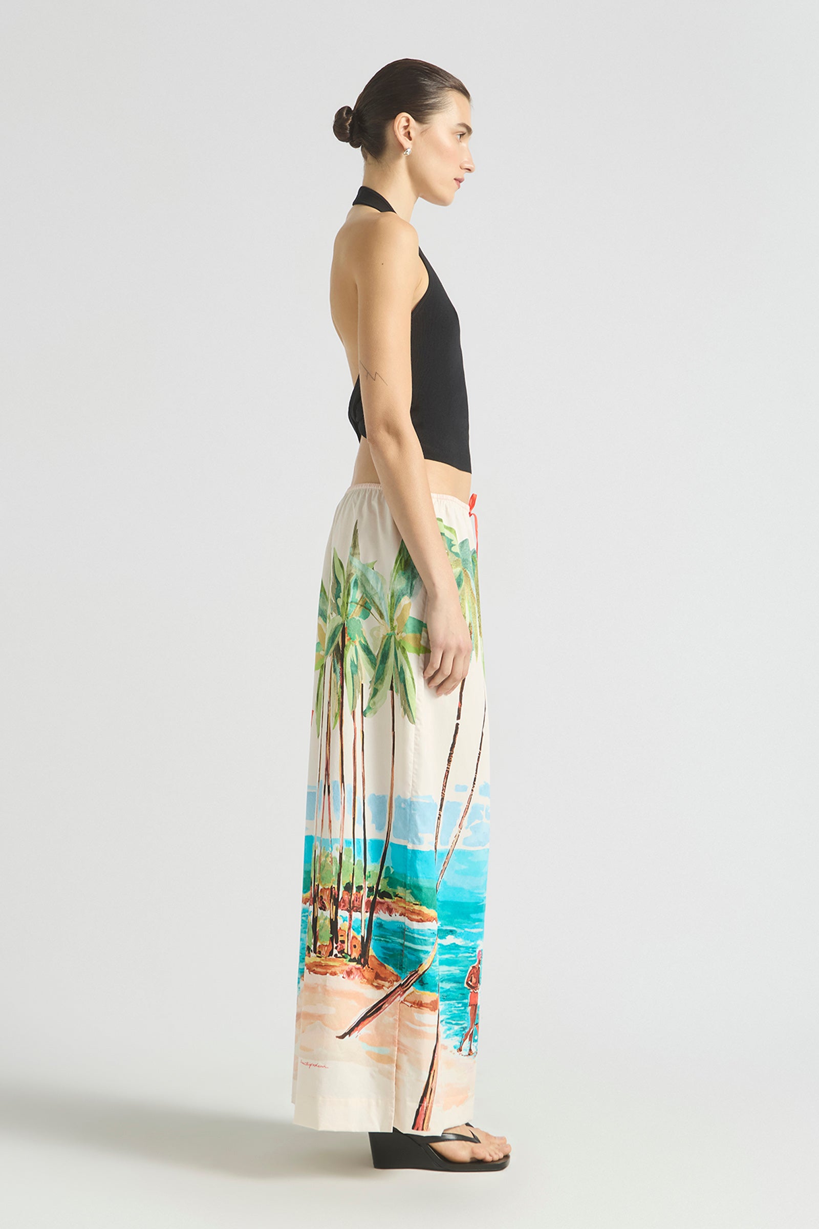 CRUZE WAIST TIE SKIRT