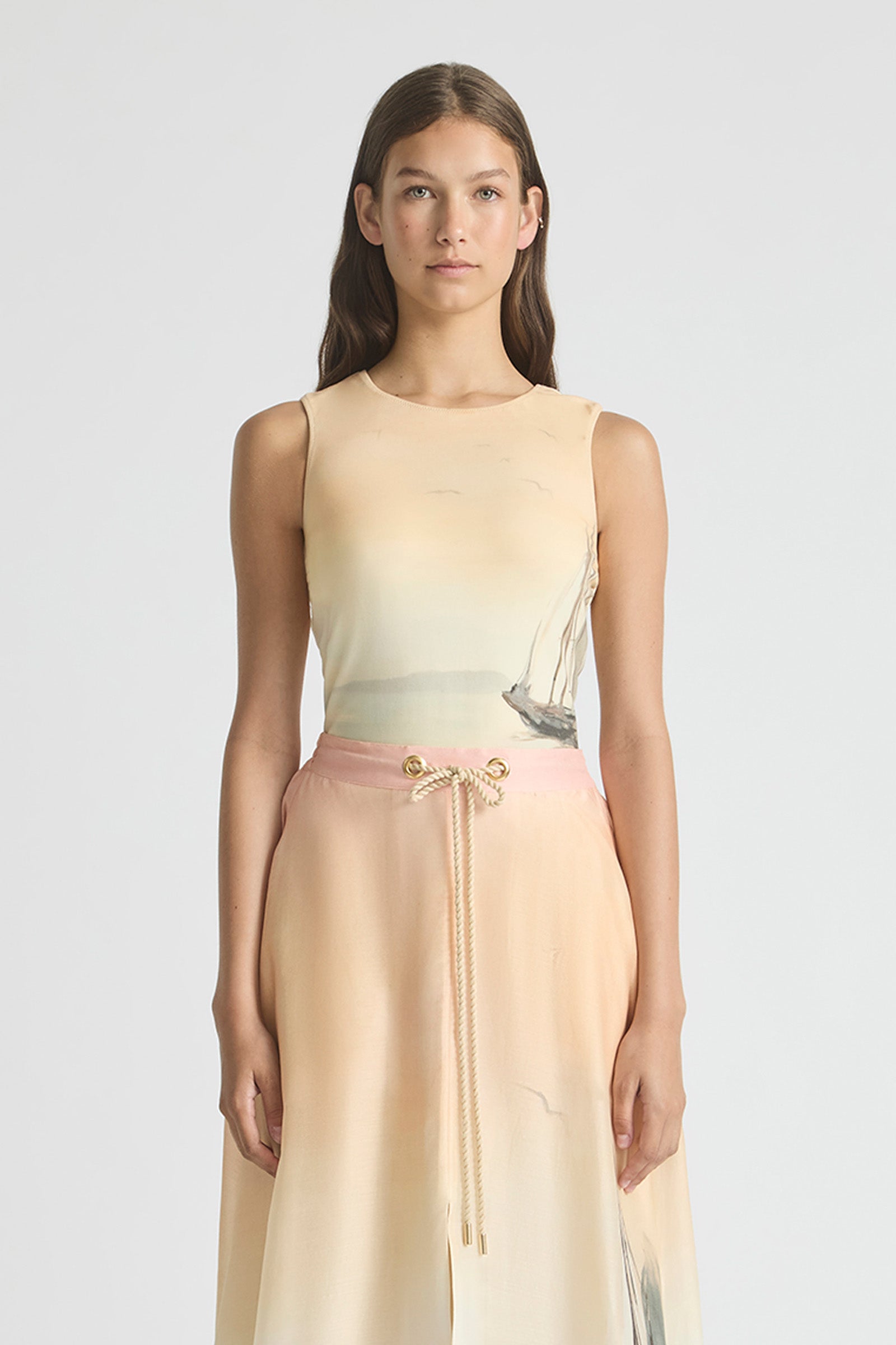 DEEP WATER ROUND NECK BODYSUIT