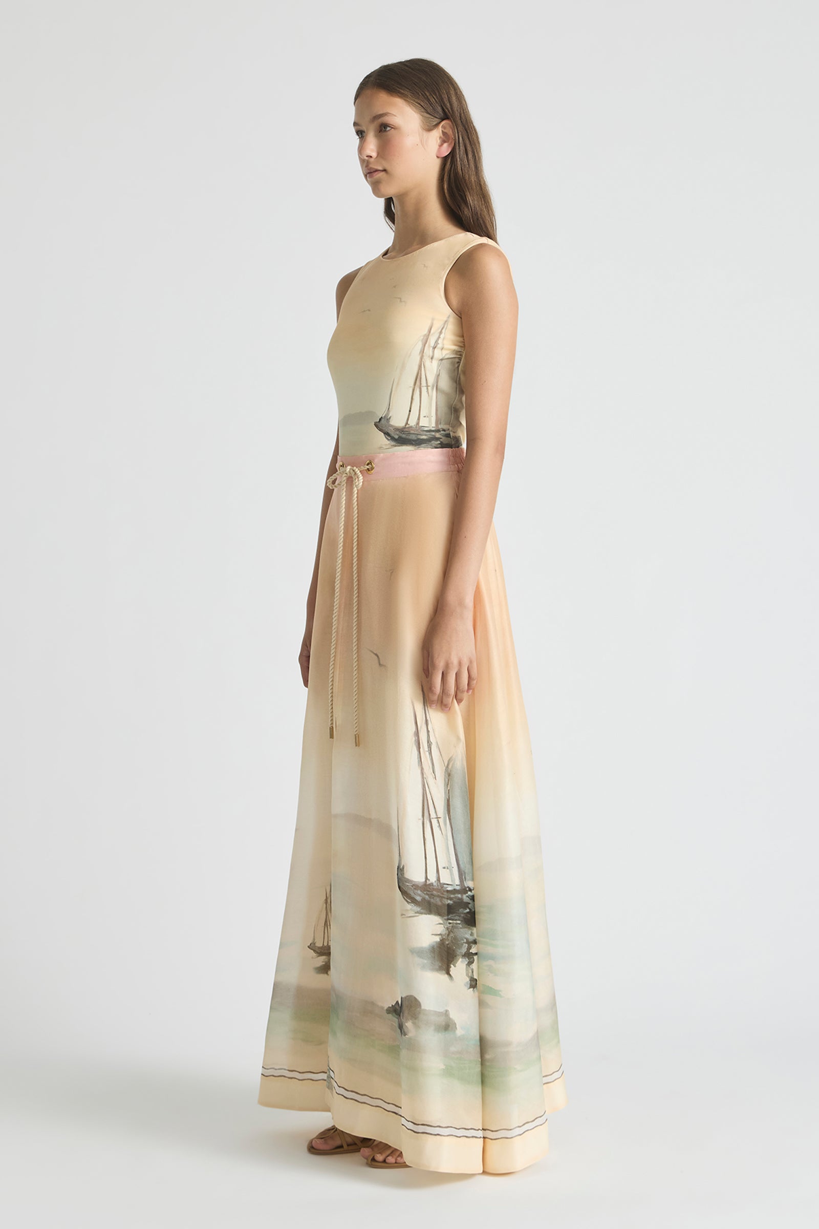 DEEP WATER PARACHUTE MAXI SKIRT