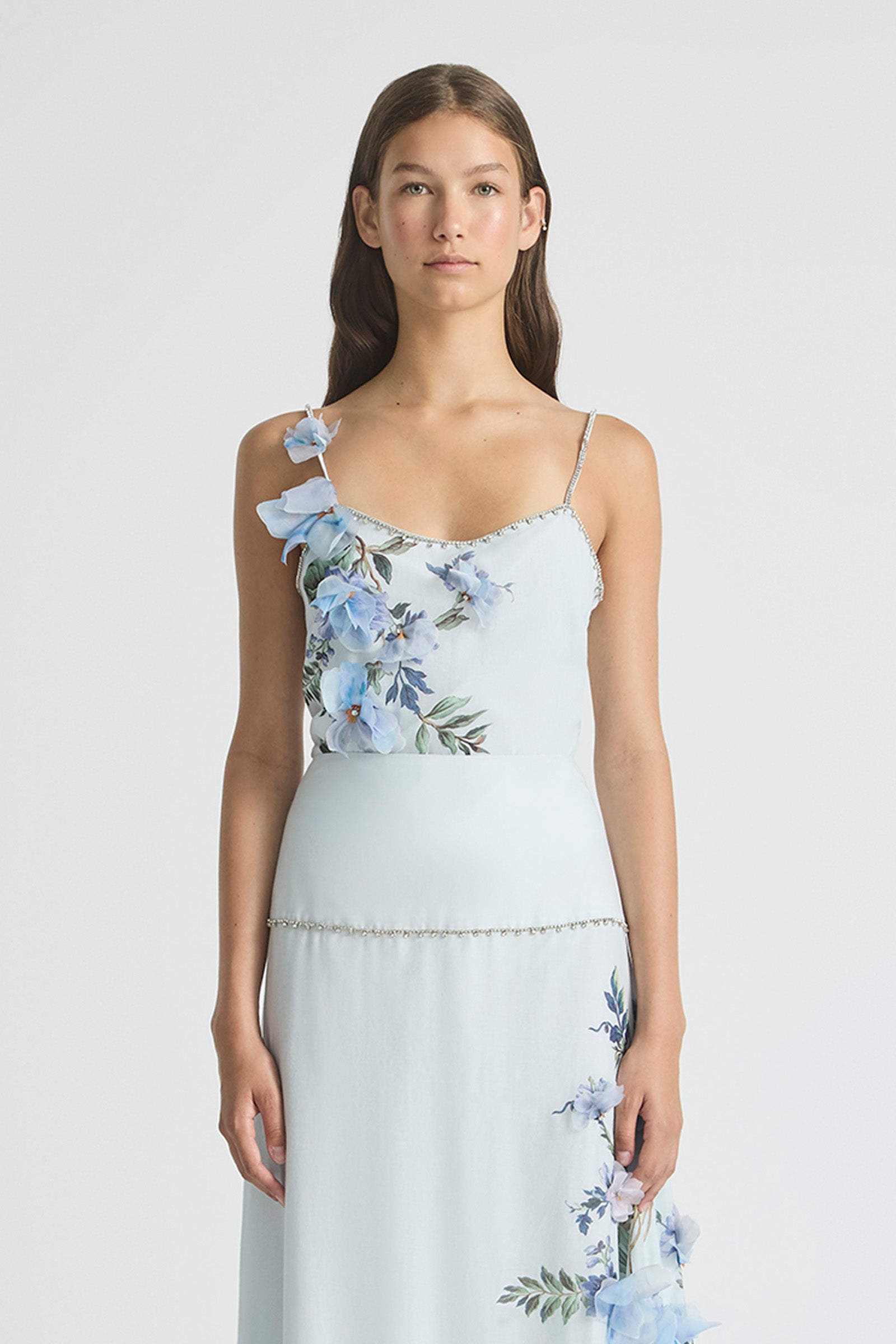 BISOUS FLOWER BODICE TOP