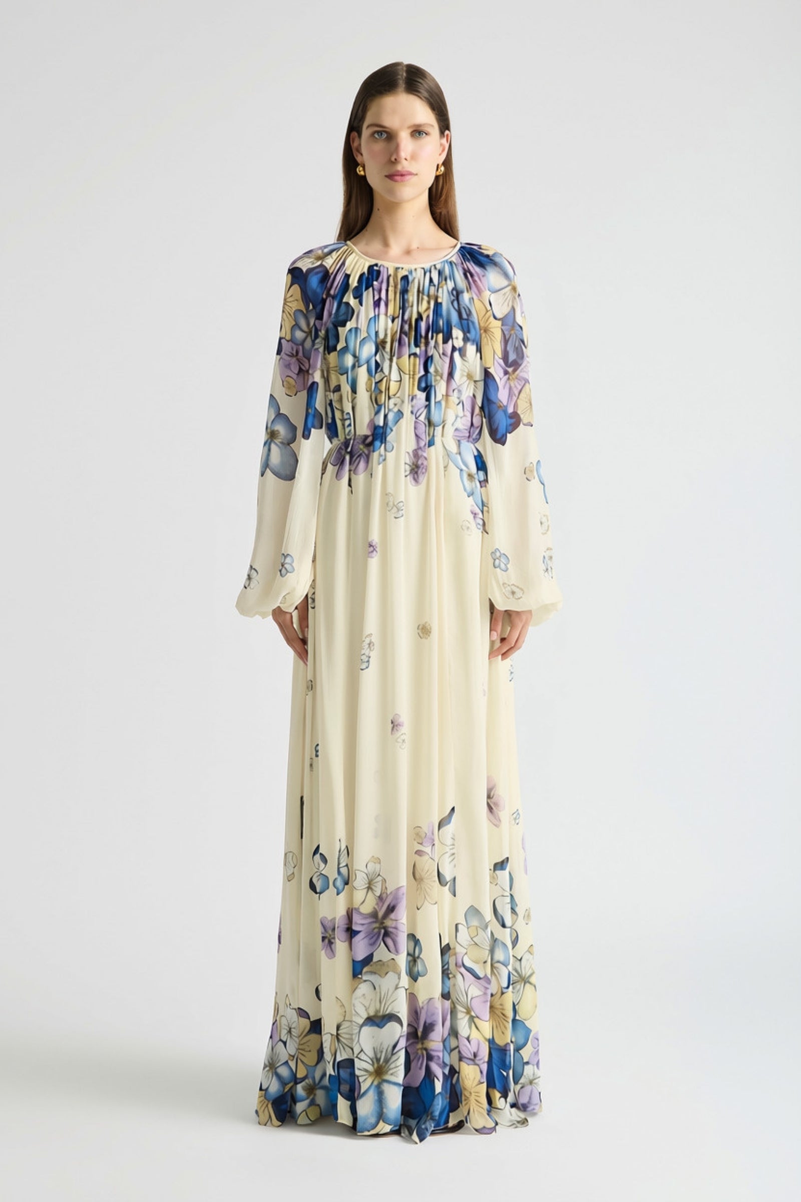 SOLUNA BILLOW SLEEVE GOWN